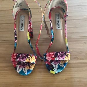 Floral Steve Madden heels